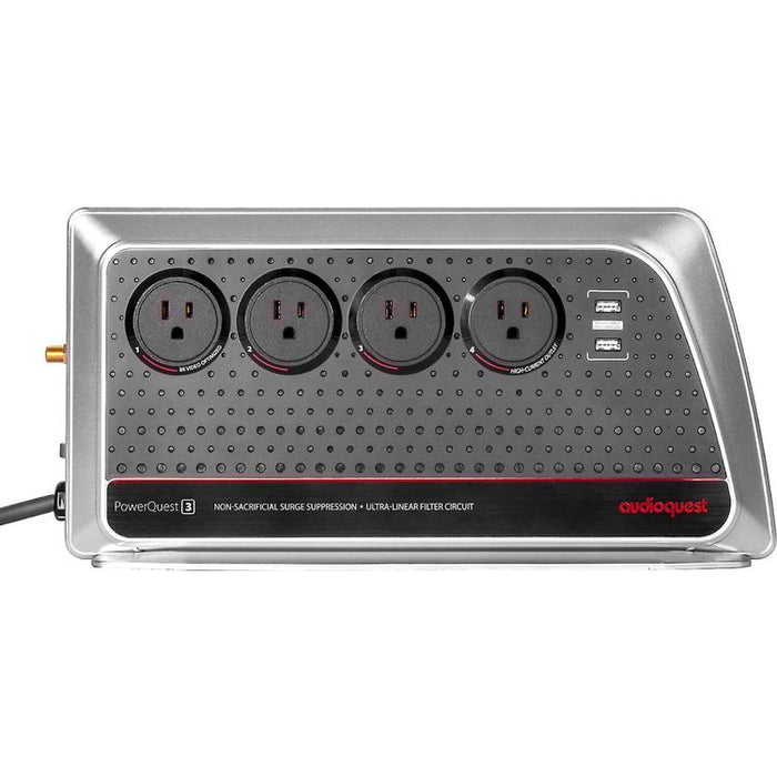 Audioquest PQ3 | Barre de surtension - 8 prises-SONXPLUS.com