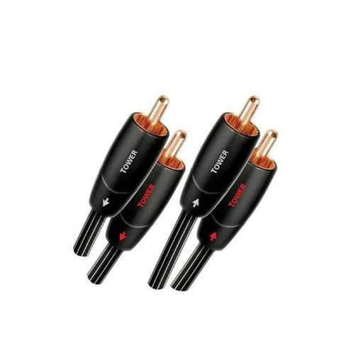 Audioquest Tower | Câble Double RCA à RCA - Plaquées Or - 2 Mètres-SONXPLUS.com