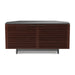 BDI BDICORR8175CHOC | Meuble multimédia - Coins effilés - Tablettes réglables - Noyer Teinté Chocolat-SONXPLUS.com