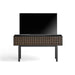 BDI BDIINTER7246EA | Meuble multimédia - Porte pleine largeur à ouverture par pression - Frêne Charbon-SONXPLUS.com