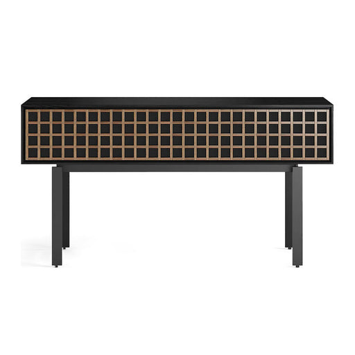 BDI BDIINTER7246EA | Meuble multimédia - Porte pleine largeur à ouverture par pression - Frêne Charbon-SONXPLUS.com