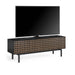 BDI BDIINTER7249EBO | Meuble multimédia - Porte pleine largeur à ouverture par pression - Frêne Charbon-SONXPLUS.com