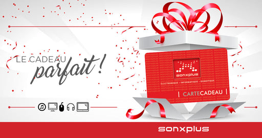Carte Cadeau SONXPLUS-SONXPLUS.com