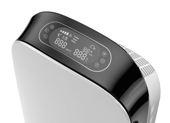 Cyclo UV 510C | Purificateur d'air portatif aux Ultraviolets - WiFi - Débit d’air jusqu’à 206 PCM - Blanc-SONXPLUS.com