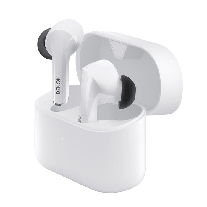 Denon AHC830NCW | Écouteurs sans fil - Intra-auriculaires - Réduction active du bruit - Blanc-SONXPLUS.com