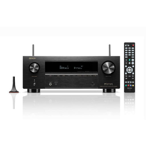 Denon AVRX2800H | Récepteur AV - 7.2 canaux d'amplification - Cinéma maison - 8K - HEOS - Noir-SONXPLUS.com