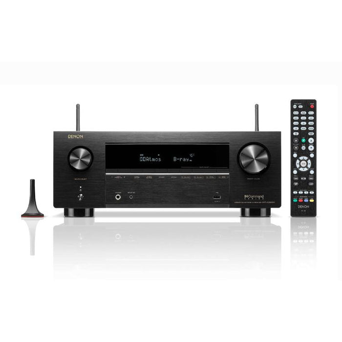 Denon AVRX2800H | Récepteur AV - 7.2 canaux d'amplification - Cinéma maison - 8K - HEOS - Noir-SONXPLUS.com