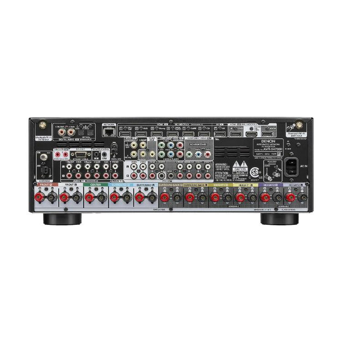 Denon AVRX4700H | Récepteur AV 9.2 canaux - Cinéma maison - 3D - 8K - HEOS - Noir-SONXPLUS.com