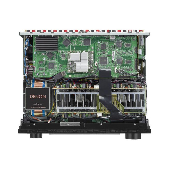 Denon AVRX4700H | Récepteur AV 9.2 canaux - Cinéma maison - 3D - 8K - HEOS - Noir-SONXPLUS.com