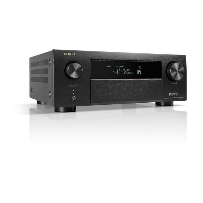 Denon AVRX4800H & HOME250 | Récepteur AV 9.4 canaux et haut-parleur sans-fil - 8K - Auro 3D - Cinéma maison - HEOS - Noir-SONXPLUS.com