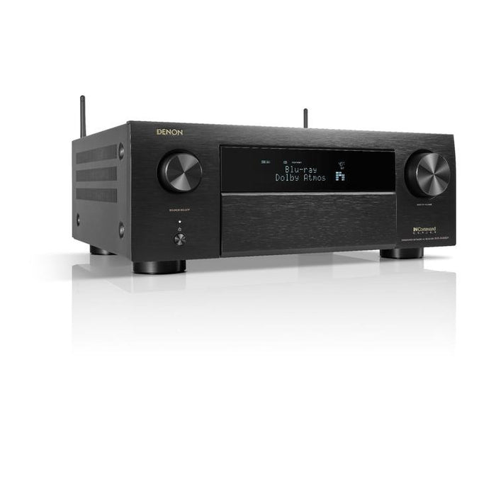 Denon AVRX4800H | Récepteur AV 9.4 canaux - 8K - Auro 3D - Cinéma maison - HEOS - Noir-SONXPLUS.com