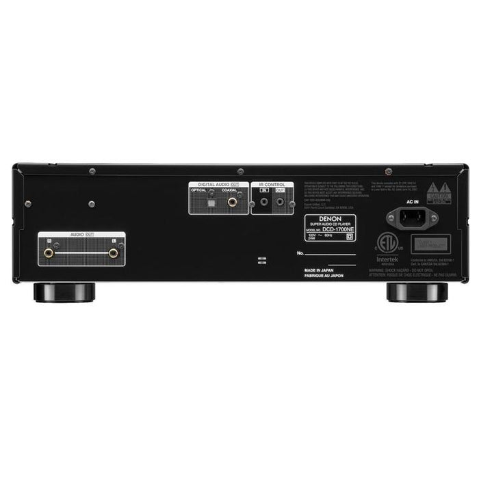 Denon DCD-1700NE | Lecteur CD/SACD - Avec Advanced AL32 Processing Plus - Mécanisme SVH - Noir-SONXPLUS.com
