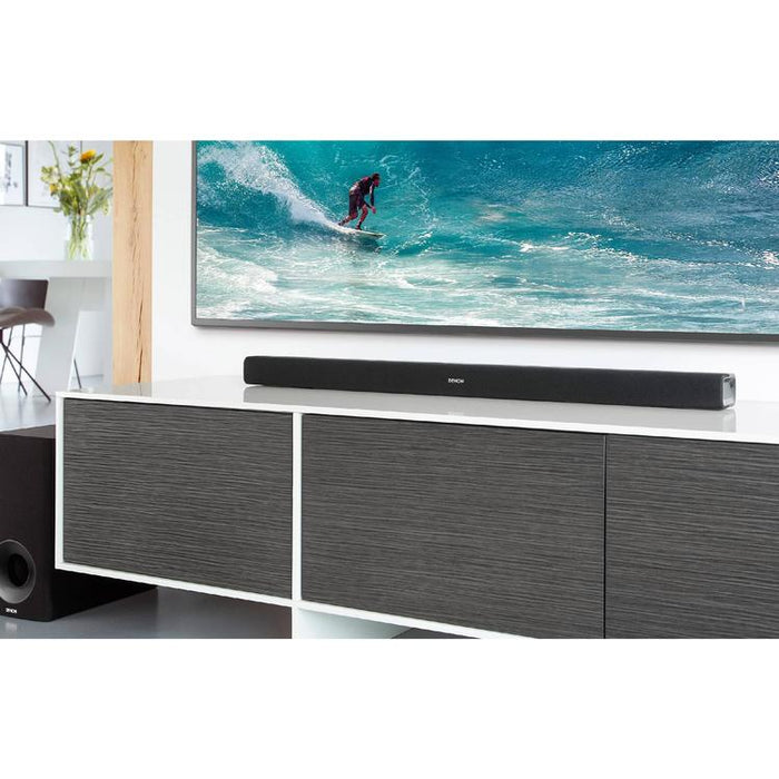 Denon DHT-S316 | Système de Barre de son Cinéma maison - 2.1 canaux - Bluetooth - Caisson de graves sans fil - Noir-SONXPLUS.com