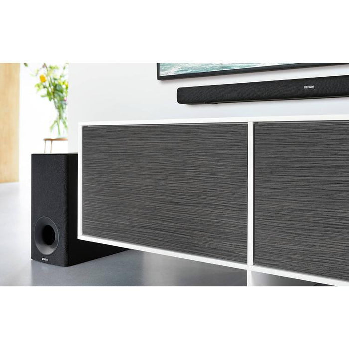 Denon DHT-S316 | Système de Barre de son Cinéma maison - 2.1 canaux - Bluetooth - Caisson de graves sans fil - Noir-SONXPLUS.com