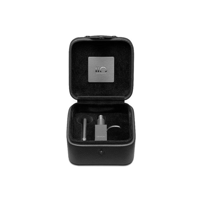 Denon DL-A110 | Cartouche à bobine mobile - Édition 110e Anniversaire - Tête en graphite argenté - Noir-SONXPLUS.com