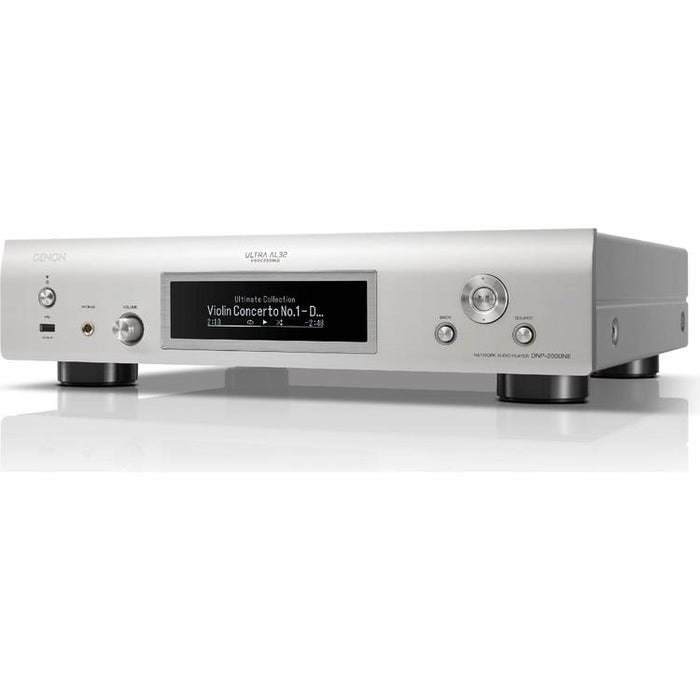 Denon DNP-2000NE | Lecteur réseau haute résolution - HEOS intégré - Wi-fi - Argent-SONXPLUS.com