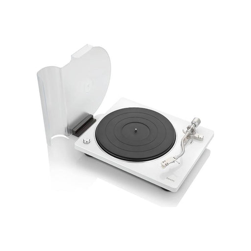 Denon DP-400 | Table tournante Hi-Fi - Capteur automatique de vitesse - Bras de vitesse en "S" - Blanc-SONXPLUS.com