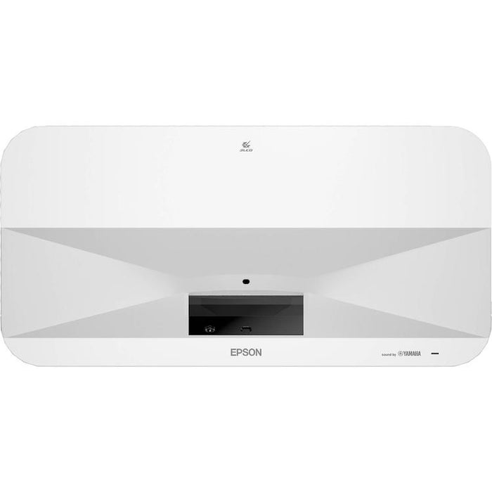 Epson EpiqVision Ultra LS800 | Projecteur laser multimédia intelligent - Technologie 3LCD à très courte portée - 3 puces - 16:9 - 4K Pro-UHD - Blanc-SONXPLUS.com