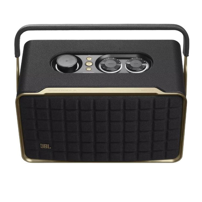 JBL Authentics 300 | Haut-parleurs portatif - Batterie intégrée - Wi-Fi - Bluetooth - Noir-SONXPLUS.com