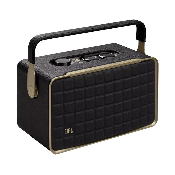 JBL Authentics 300 | Haut-parleurs portatif - Batterie intégrée - Wi-Fi - Bluetooth - Noir-SONXPLUS.com