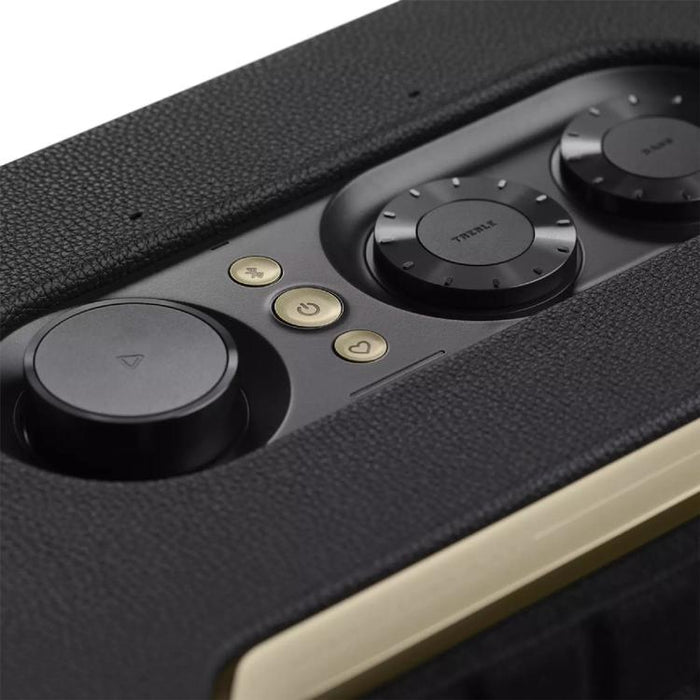 JBL Authentics 300 | Haut-parleurs portatif - Batterie intégrée - Wi-Fi - Bluetooth - Noir-SONXPLUS.com