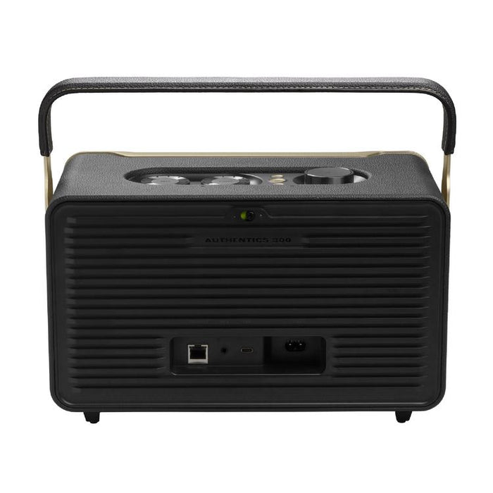 JBL Authentics 300 | Haut-parleurs portatif - Batterie intégrée - Wi-Fi - Bluetooth - Noir-SONXPLUS.com