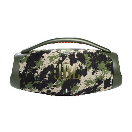 JBL Boombox 3 | Haut-parleur portable - Bluetooth - IP67 - 3 Voies - Camouflage-SONXPLUS.com