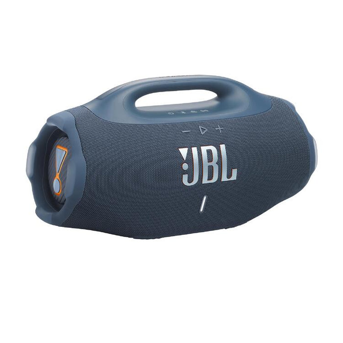 JBL Boombox 4 | Haut-parleur portatif - Bluetooth - IP68 - Jusqu'à 34 heures - Bleu-SONXPLUS.com