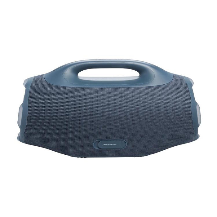JBL Boombox 4 | Haut-parleur portatif - Bluetooth - IP68 - Jusqu'à 34 heures - Bleu-SONXPLUS.com