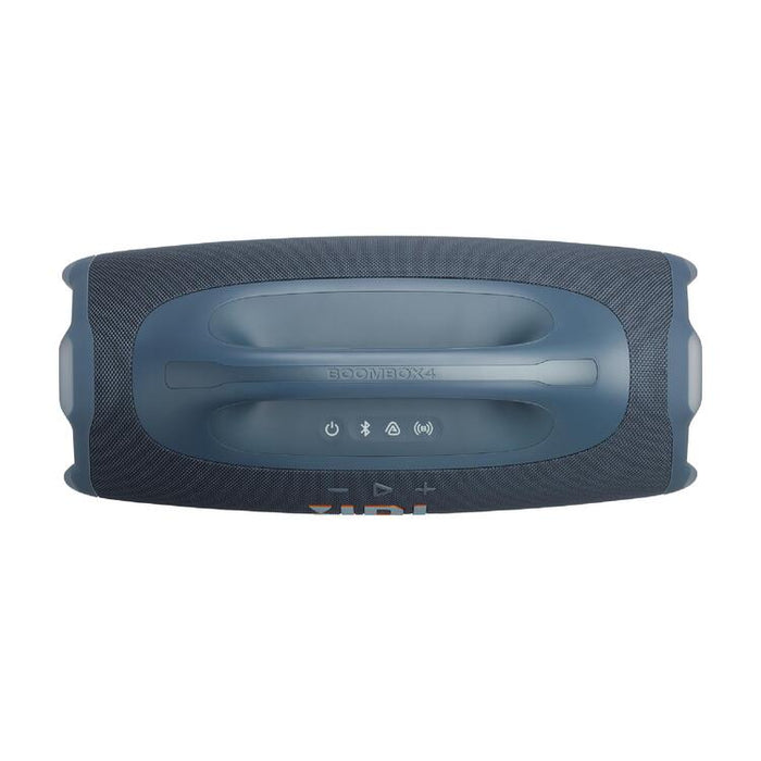 JBL Boombox 4 | Haut-parleur portatif - Bluetooth - IP68 - Jusqu'à 34 heures - Bleu-SONXPLUS.com