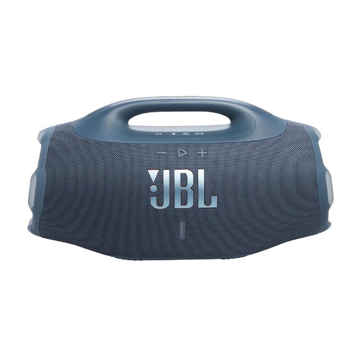 JBL Boombox 4 | Haut-parleur portatif - Bluetooth - IP68 - Jusqu'à 34 heures - Bleu-SONXPLUS.com