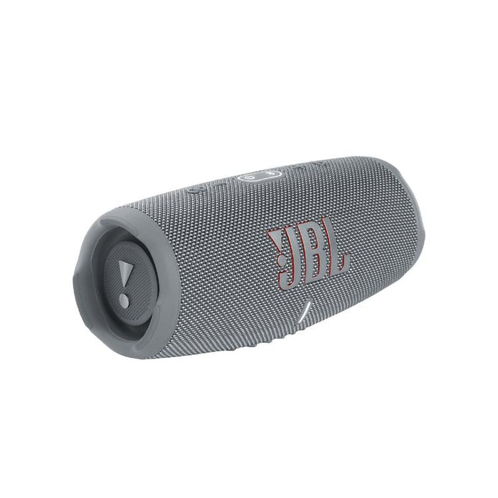 JBL Charge 5 | Haut-Parleur Portatif Bluetooth - Étanche - Avec Powerbank - 20 Heures d'autonomie - Gris-SONXPLUS.com