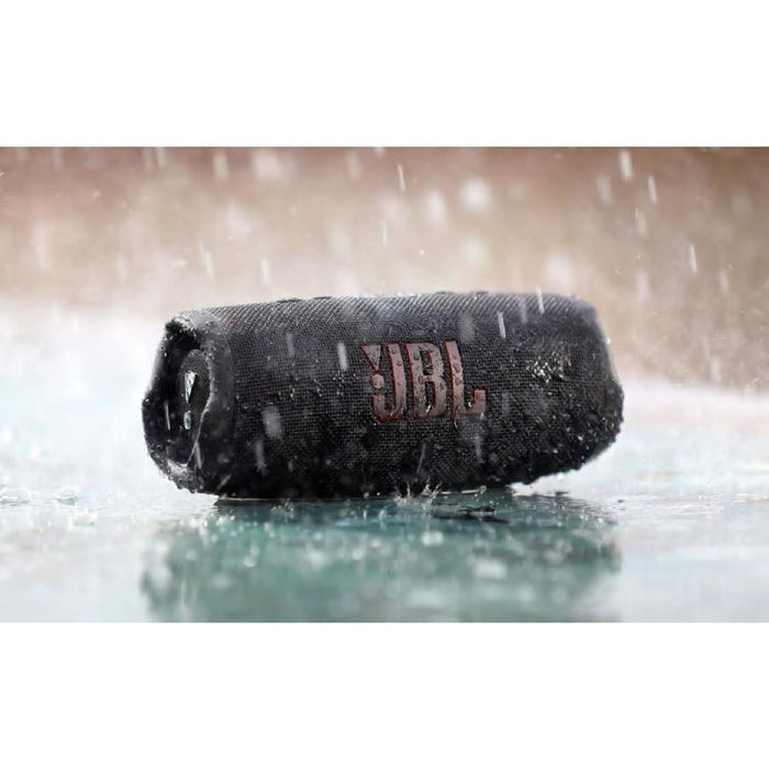 JBL Charge 5 | Haut-Parleur Portatif Bluetooth - Étanche - Avec Powerbank - 20 Heures d'autonomie - Noir-SONXPLUS.com