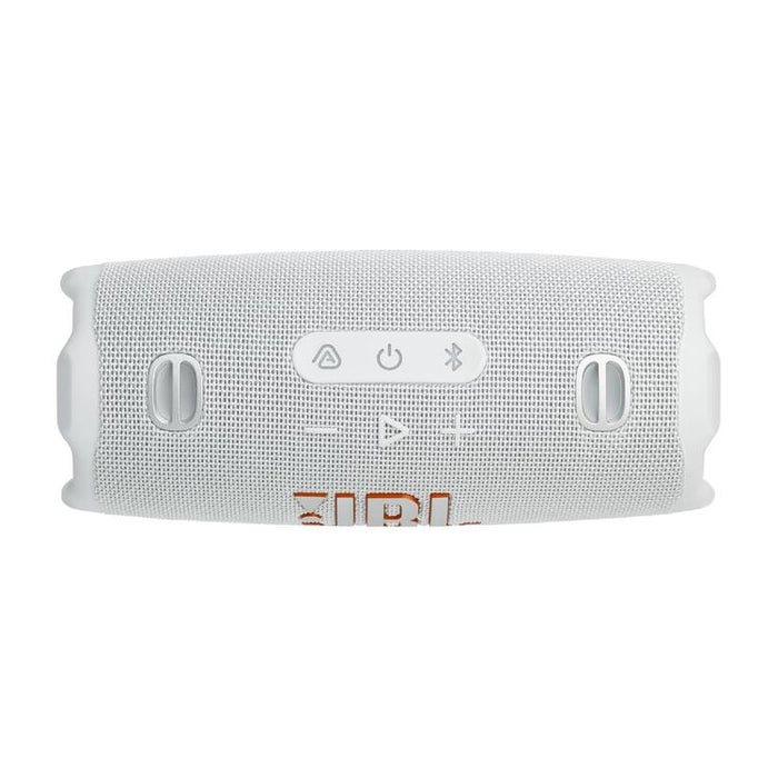 JBL Charge 6 | Haut-Parleur Portatif Bluetooth - Étanche - Auracast - 28 Heures d'autonomie - Blanc-SONXPLUS.com