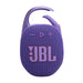 JBL Clip 5 | Haut-parleur à mousqueton portable - Bluetooth - IP67 - Mauve-SONXPLUS.com