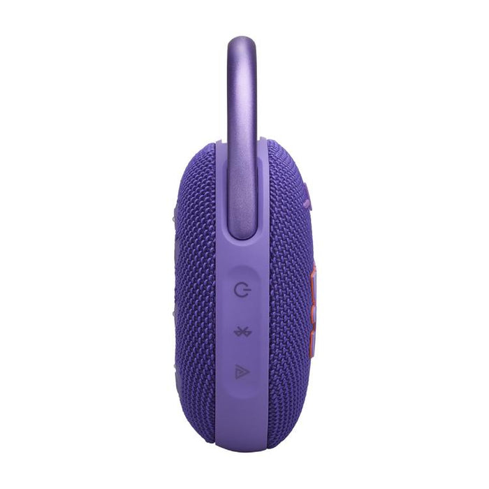 JBL Clip 5 | Haut-parleur à mousqueton portable - Bluetooth - IP67 - Mauve-SONXPLUS.com