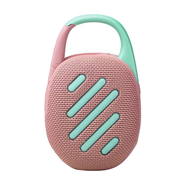 JBL Clip 5 | Haut-parleur à mousqueton portable - Bluetooth - IP67 - Rose-SONXPLUS.com