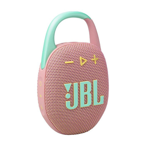 JBL Clip 5 | Haut-parleur à mousqueton portable - Bluetooth - IP67 - Rose-SONXPLUS.com
