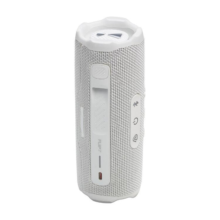 JBL Flip 7 | Haut-parleur portable - Bluetooth - Étanche - Jusqu'à 14 heures d'autonomie - Blanc-SONXPLUS.com