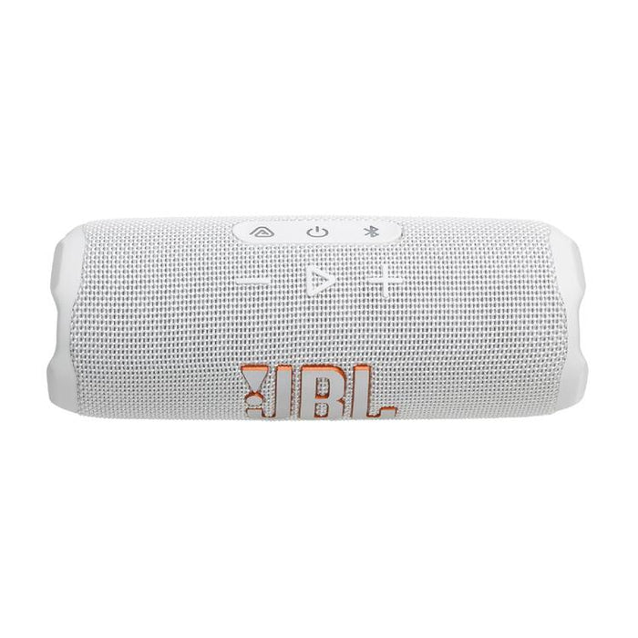 JBL Flip 7 | Haut-parleur portable - Bluetooth - Étanche - Jusqu'à 14 heures d'autonomie - Blanc-SONXPLUS.com