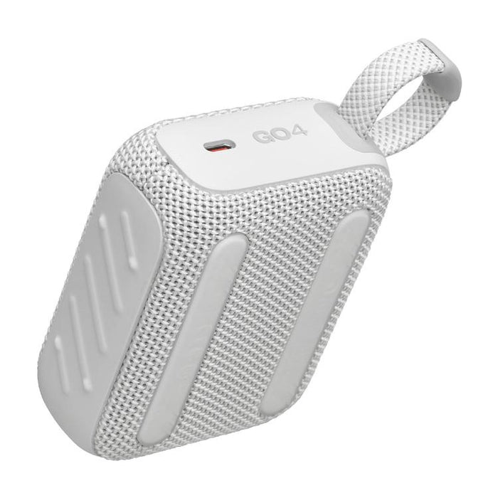 JBL GO 4 | Mini haut-parleur portable - Bluetooth - IP67 - Blanc-SONXPLUS.com