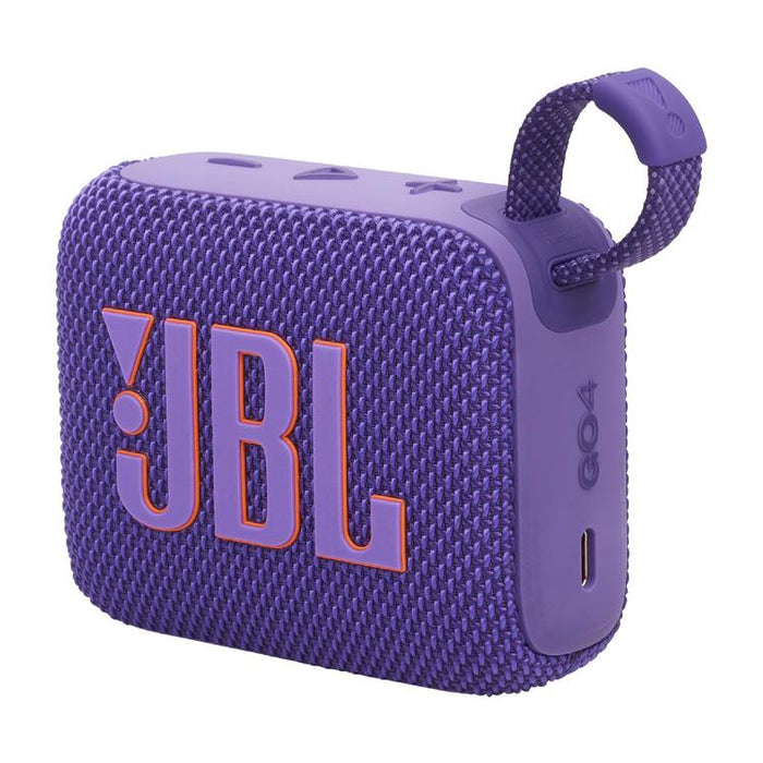 JBL GO 4 | Mini haut-parleur portable - Bluetooth - IP67 - Mauve-SONXPLUS.com