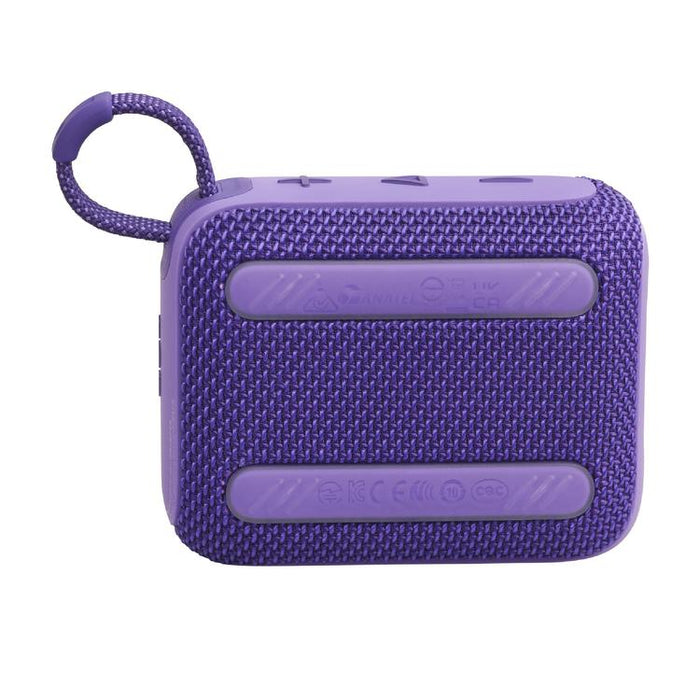 JBL GO 4 | Mini haut-parleur portable - Bluetooth - IP67 - Mauve-SONXPLUS.com