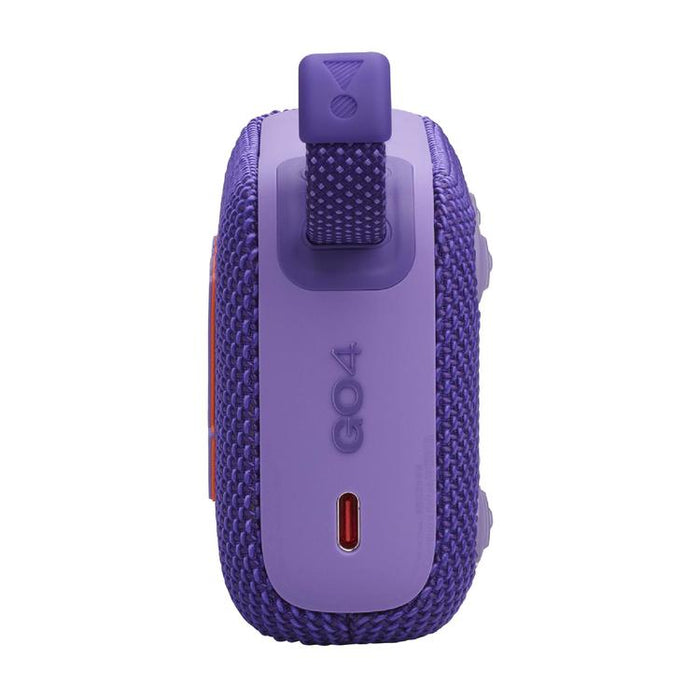 JBL GO 4 | Mini haut-parleur portable - Bluetooth - IP67 - Mauve-SONXPLUS.com