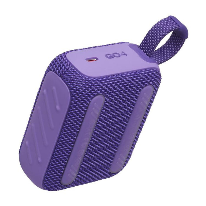 JBL GO 4 | Mini haut-parleur portable - Bluetooth - IP67 - Mauve-SONXPLUS.com