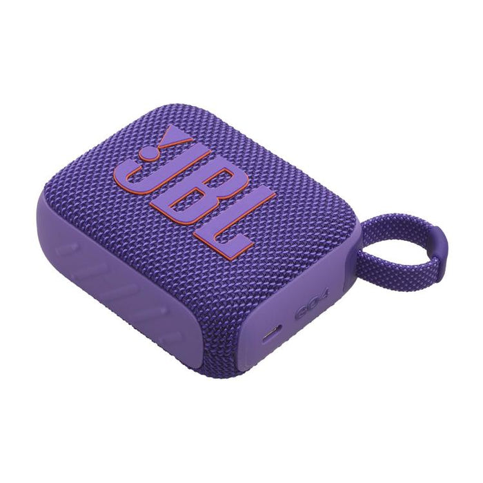 JBL GO 4 | Mini haut-parleur portable - Bluetooth - IP67 - Mauve-SONXPLUS.com