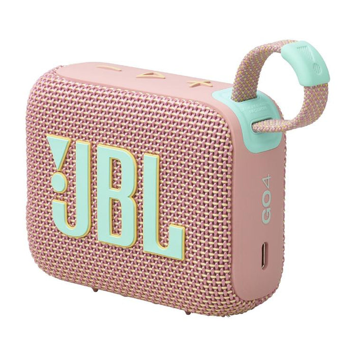 JBL GO 4 | Mini haut-parleur portable - Bluetooth - IP67 - Rose-SONXPLUS.com