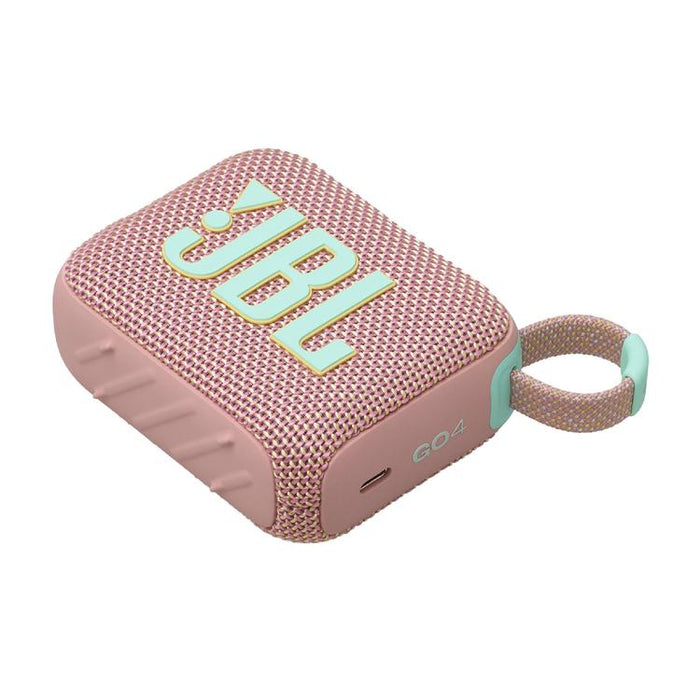 JBL GO 4 | Mini haut-parleur portable - Bluetooth - IP67 - Rose-SONXPLUS.com