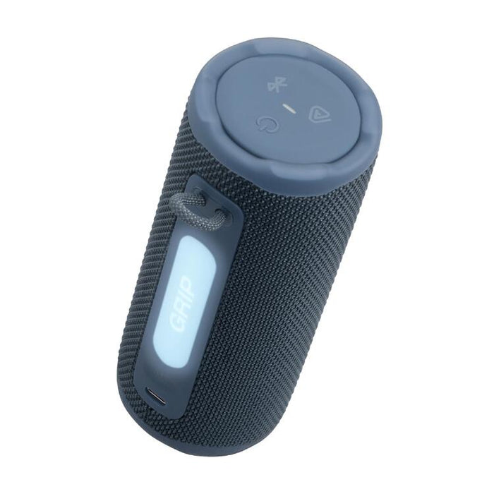 JBL Grip | Haut-parleur portatif - Bluetooth - Lumière ambiante - Bleu-SONXPLUS.com