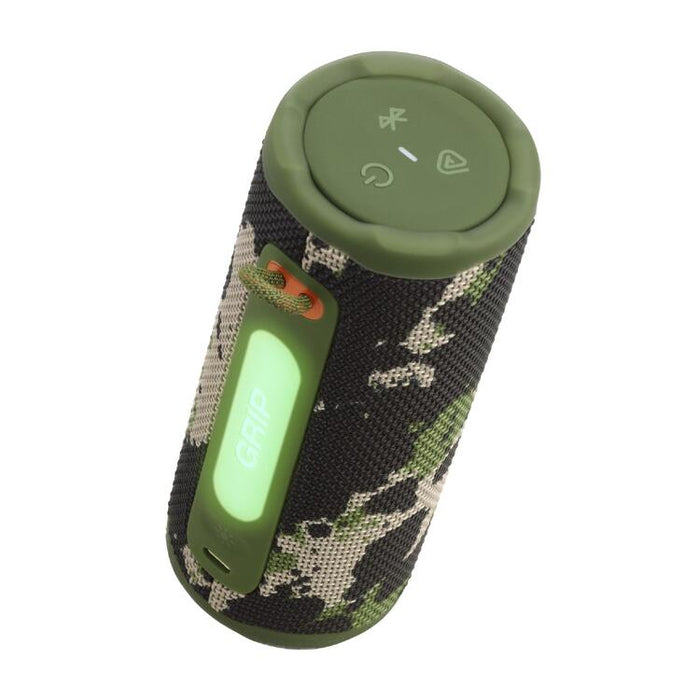 JBL Grip | Haut-parleur portatif - Bluetooth - Lumière ambiante - Camouflage-SONXPLUS.com